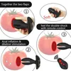 NXY vibrators elektrische schok prostaat massager vibrator seksspeeltjes voor mannen Draadloze afstandsbediening Butt Plug Anale Dilator Volwassenen 1118