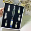 perfume set neutral natural spray EDC 30ml*2 10ml*6 eight pieces perfumes suit long lasting fragrance charming fragrances fast delivery