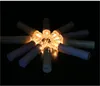 10pc LED-ljus ljus med klipp Hemfestbröllop Xmas Tree Decor Remote Controlled Flameless Cordless Christmas Candles Light 743 K2