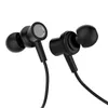 Fones de ouvido estéreo Bass in-Ear 3.5mm fones de ouvido com controle de voz Build-in MIC multi cores e embalagens de saco