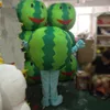 Halloween Watermeloen mascotte kostuum hoogwaardige aanpassing cartoon fruit pluche anime thema karakter volwassen maat kerst carnaval outdoor party outfit