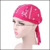 Caps Masken Schutzausrüstung Radfahren Sport im Freien ADT Männer Paisley Print Motorrad Wrap Biker Kopftuch SKL Cap Hut Bandana 785 Z2 Drop D