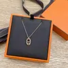 Designers necklace fashion women's jewelry Simple graphics Pendant necklaces versatile jewelrys Celebrity temperament sweater2608