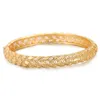 Bangle 4pcs/Lot Gold Bransoletka Kobiety Dubai Circle Banles Biżuter