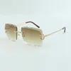 Metal claw sunglasses 3524020 with big C temples and 58mm cuts lens