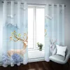 Janela moderna cortinas sala de estar crianças cortina de quarto personalizado cortina de moda criativa