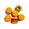 Hamburger Shape Wax Container Silicone Jar 5 Ml Silicon Containers Food Grade Jar Oil Holder For Vaporizer Dab Tool Storage