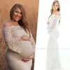 Lace Top Maternity Photography Props Dresses For Pregnant Women Clothes Maternity Dresses For Photo Shoot Pregnancy Dresses