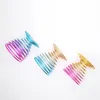 Gradient Color Metal Makeup Puff Holder Rack Beauty Sponge Drying Stand Cosmetic Puffs Storage Tool ZZE5173