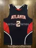 Gestikte Custom Rare Joe Johnson # 2 Jersey Mannen Vrouwen Jeugd Basketbal Jerseys XS-6XL