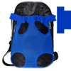 6PCSDHL PET Carrier Backrier Backpack Puppy Cay Cage Carrier Ags Out Mesh Canvas Sling Carry Travel Trotge BA8158446