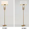 Floor Lamps Creative U Shape Metal Tubular Lamp Phnom Penh Lampshade For Living Room Bedroom Home Decor Gold Standing