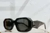 Lunettes de soleil carrées noires grises femmes Lunettes de soleil Lunettes de soleil Sonnenbrille lunettes de protection uv400 avec étui
