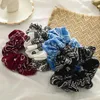 Fashion Women Elastic Hair Bands Wholesale Scrunchies Ponytail Holder Bandana Scrunchie Ties For Girls Accessories