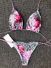 2022 Full Letters Printed Bikini Set Sexy Women badkläder Designer Split Swimsuit Elastic Soft Swimming Suit for Holiday 7892831333