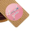 500pcs Roll 1inch Colorful Thank You Paper Adhesive Stickers Box Wedding Baking Package Bag Envelope Decor Label