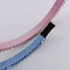 Diadema con cuentas de cristal para el cabello, tocado de moda para niña y mujer, accesorios para el cabello hechos a mano, diadema de flores con perlas 64 Z2