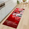 Kerstmis moderne keuken mat thuis deur mat hal slaapkamer woonkamer decoratie vloer tapijt balkon badkamer antislip tapijt