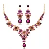 Earrings & Necklace Gaku -selling Bridal And Earring Set Five-pointed Star Alloy Female Two-piece Jewelry