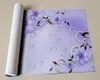 3D Tapeta Purple Flower Improvement Home Paper romantyczny kwiatowy cyfrowy malowanie nadruku kuchennego Mural7708937