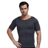 Heren Body Shapers Men's 2022 Men strakke magere mouwloos shirt fitness schoonheid buik tanktops vorm vesten afslank borsten gym vest