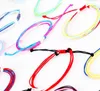 2021 Charm Jewelry 22 Styles Handmade Wax String Thread Bracelet Multilayer Woven Friendship Bracelets Multicolour Adjustable Braided Bangl