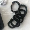 Elástico redondo clássico gravado em metal 2C moda laço de cabelo clássico corda de cabelo V coleção de presente corda de cabelo roupa de festa para senhora da moda