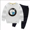 Детская новая мода Classic Spring Baby Одежда с длинными рукавами + брюки осенний спортивный свитер напечатаны мальчики и девочки зимний костюм 2-8T