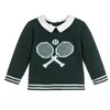 Baby Boys Spanish Boutique Clothes Set Children Long Sleeve Knitted Sweaters Short Pants Toddler Autumn Winter Clothing 2102267457449