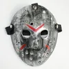 Máscaras de máscara de rosto inteiro de 6 estilos Jason Cosplay Máscara de caveira Jason vs sexta-feira Horror Hockey Traje de Halloween Festa assustadora GG0727