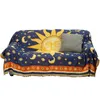 Nordic zonnegod gooi deken voor bedden bankhoes Woonkamer decoratie Sprei outdoor picknickdekens Vrije tijd handdoek rug295P