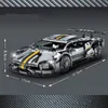 モークモック023015スポーツスーパーレーシングカーモデルビルディングブロック車のモジュラーアセンブリブリックのおもちゃの男の子キッズギフト1137pcs