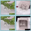 Dangle & Chandelier Earrings Jewelry Europe Fashion Cute Glass Ball Dandelion Womens Elegant S734 Drop Delivery 2021 Xbslk