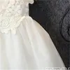 Vieeoease Girls Dress Flower Abbigliamento per bambini 2018 Summer Fashion Gilet senza maniche in pizzo Tutu Princess Party Dress 362 U2