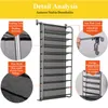 MultiLayer Wall-mounted Shoe Rack Hallway Space Saving Shoe Organizer Over the Door Shoes Hanger Shoe Cabinet for Home Furniture Y200527