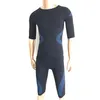 Factory Top Sale Partihandel Miha Bodytec Underkläder för EMS Training Suit / Jacka / Väst Svart Färg med Blå Stripes