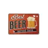 Newmetal Beer Affisch Corona Extra Tenn Tecken Retro Vägg Klistermärken Dekoration Art Plaque Vintage Heminredning Bar Pub Cafe EWB5635