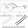Gözlük Çerçeve Erkekler Vidasız Gözlük Reçete Gözlükler Çerçeve Kadın Retro Yuvarlak Miyopi Optik Lens Danimarka Kore 211213