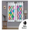 Custom Blackout Curtain Printing Photo Curtains For Living Room Bedroom Window geometry High-quality curtains 2021