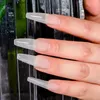 Pure Color Poly Nail Polish Gel Acrylic Extension Semi Permanent Crystal Fake Tips Jelly Nails Art Design Lengthening Glue 30ML UV/LED Lamp Cured