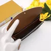 Classic high quality luxury designer ladies long wallet multicolor coin purse card holder zipper pocket purses free ship