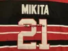 cheap custom Stan Mikita 21 CCM Vintage Hockey Jersey 75th Anniv Blackhawks Mens Stitch any number name MEN KID HOCKEY JERSEYS XS7154220