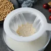 100/200/400 Mesh Kitchen Ultra-Fine Mesh Steiler Nylon Meshes Filter Lepel voor Geschikte Sojamelkoffie Yoghurt Thee