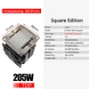 Wentylatory Chłodzenie 4U Serwer Grzejnik Specjalny cel dla Intel Xeon LGA 3647 CPU Cooler 5 Copper Heatpipes PWM SILCENT TDP 205W