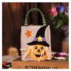 Nowa impreza dostaw Halloween Dyni Czarownice Torba Prezent Cukierki Cookie Torebka Traktujące lub Trick Candy Gift Storage Studka XVT0678