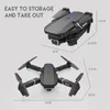 uavs 와이드 앵글 HD 4K 1080P 듀얼 카메라 높이가있는 E88 무인 항공기 WiFi RC Foldable Quadcopter Dron 선물 장난감