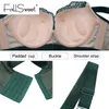 FallSweet Push Up Bra Women's Lace Underwire Bras Adjusted-strap Plus Size Brasserie with Padded 34 to 50 211110