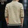 Men's Jackets Men's Port&Lotus Casual Jacket Spring Army Military Men Coats Winter Male Outerwear Autumn Overcoat