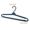 Hangers & Racks D55F 5 Pack Heavy Duty Plastic Suits Clothes Non Slip Suit For Coat Jacket Dress Shirt Trousers Closet Space Saving