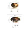 Créatif enfants chambre espace Satellite Led plafonnier enfants chambre étude intérieur Luminaire dessin animé lumière bébé Luminaire